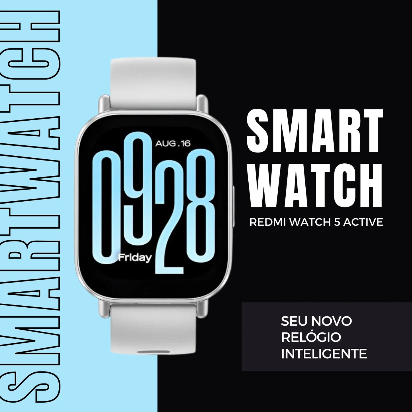 Smart Watch Redmi Watch 5 Active: Moderno, Practico Smart Watch